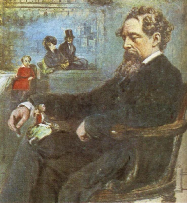 unknow artist Dickens-s Dream